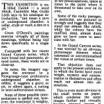 'Uaimh' Irish Times March 1997